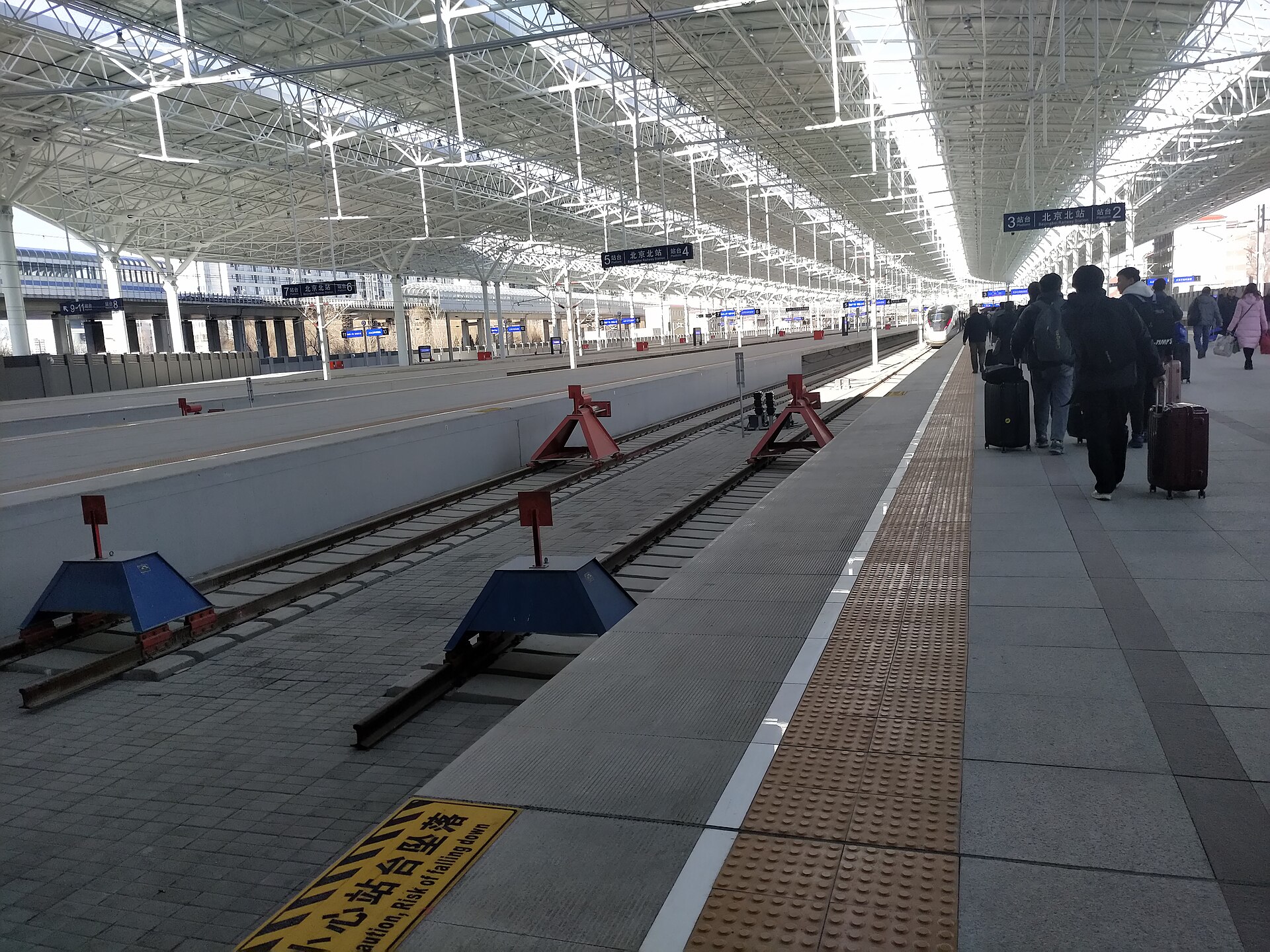 Beijing North Railway Station Platform 3