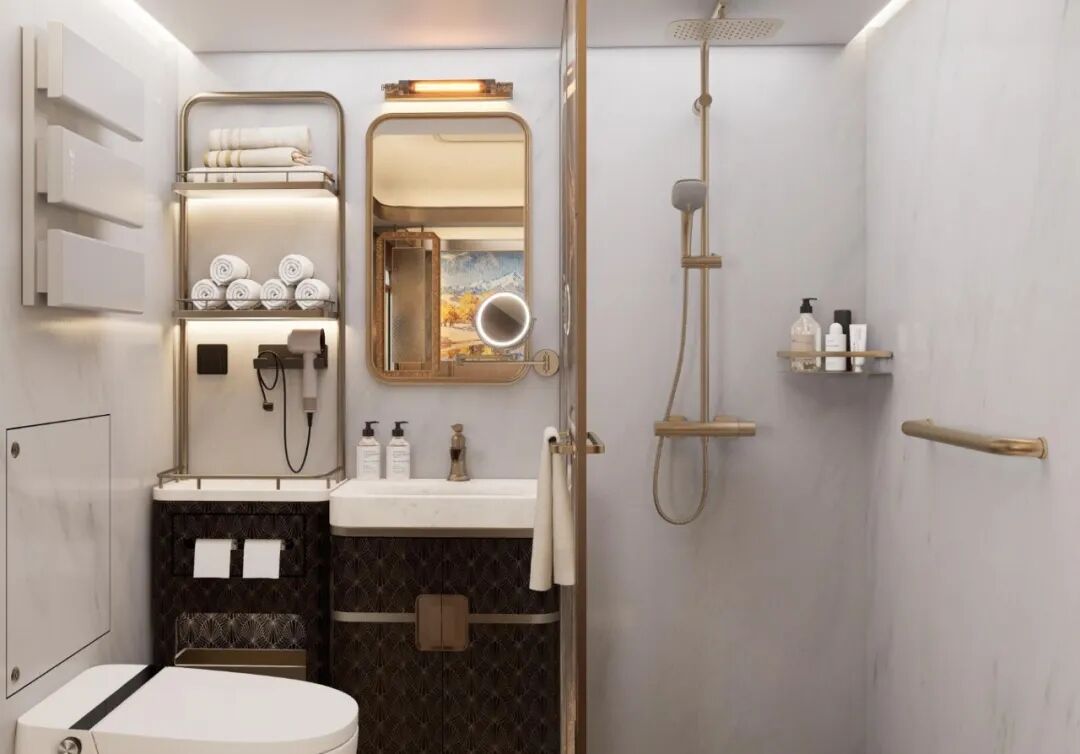New Orient Express en-suite bathroom