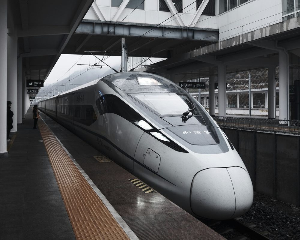 A heritage-style luxury train carriage
